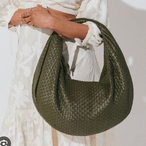 cleobella santiago woven hobo bag